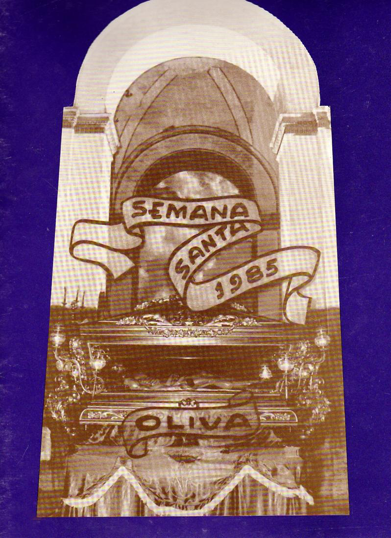 Semana Santa en Oliva 1985 Oliva